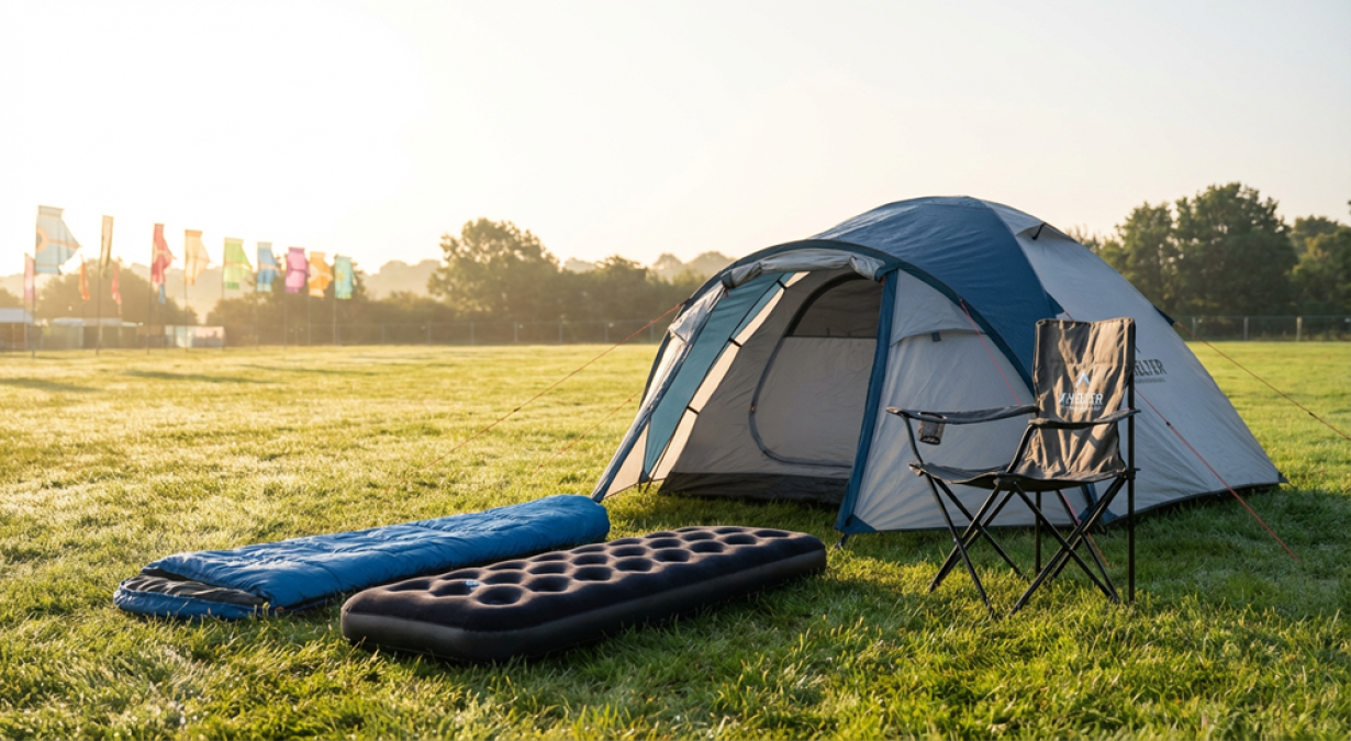 Festivalpaket 2–3 pers. – Pulse 300 tält