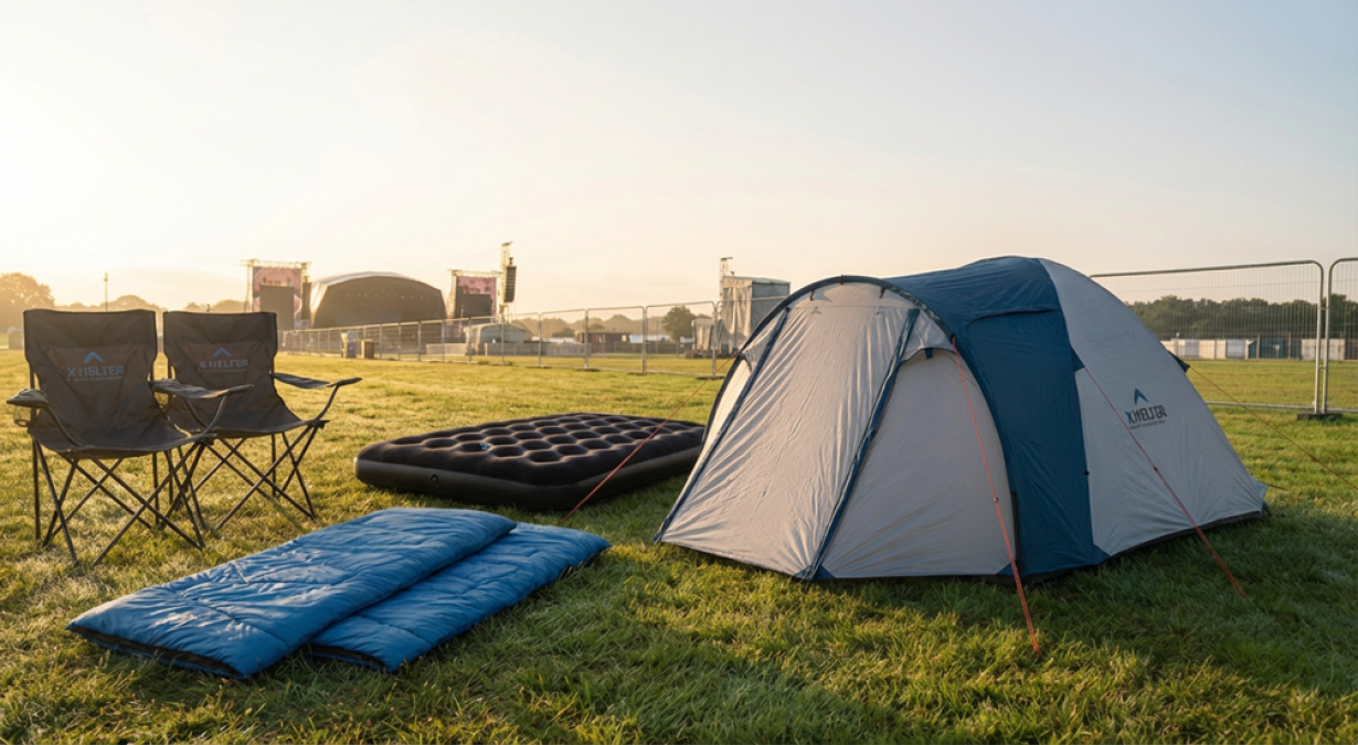 Festivalpaket 2–4 pers. – Vibe 400 tält